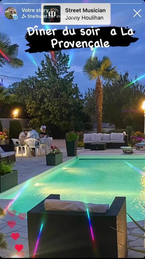 Domaine De La Provencale Bed & Breakfast Saint-Didier-de-la-Tour ภายนอก รูปภาพ
